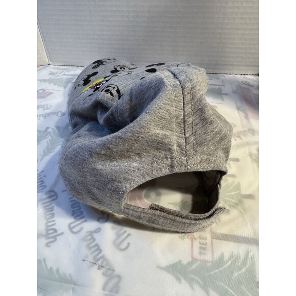 Disney Junior Mickey Mouse Grey Adjustable Baseball Cap 100% Cotton - Picture 3 of 9